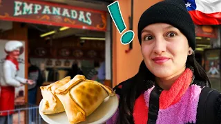 Contundentes EMPANADAS CHILENAS 🇨🇱  Desafiando mi paladar PERUANO 🇵🇪