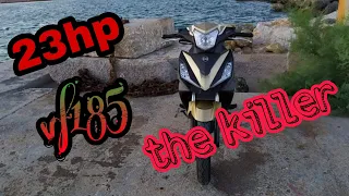 ΤΡΕΛΑ το εργαλείο - vf 185 stage 2 ... 23hp -motovlog #66