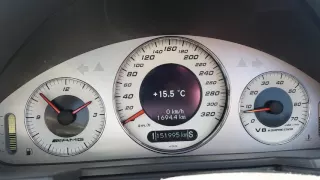 E55 amg quick pull to 100 car is stock