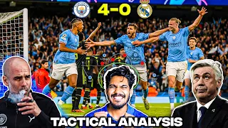 Review: Mancity vs Real madrid 4-0 UCL Semifinal | Tactical Analysis !