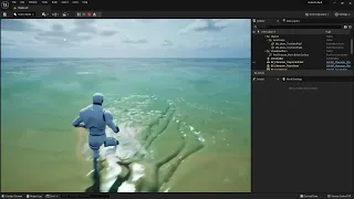 UE5 - WorldScape + FluidNinja Live - quick ocean test