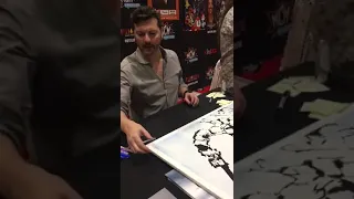 Meeting David Hayter at mcm London Comic Con 2018