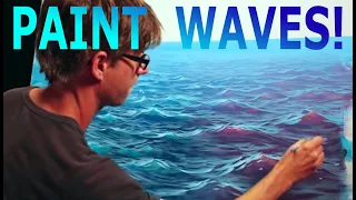 How To Paint Waves - Lesson 1 - Shape