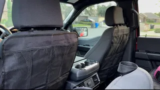 2023 F150 Kick Mats & Rear Seat Cover - Protects Cloth Seats 🔥