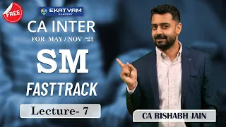 CA Inter Strategic Management FastTrack | Lecture 07 |Ch-04 Part 02 | For May 2023 | CA Rishabh Jain