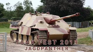 TANK FEST 2019  - RARE Jagdpanther footage - 4K - The Tank Museum