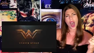 WONDER WOMAN Comic-Con Trailer - REACTION!!