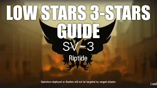 Arknights Children of Ursus SV-3 Low Star Operators 3 Stars Guide
