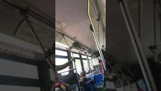 Men refuse to wear mask on bus