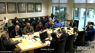 Cottonwood Heights City Council Work Session: 9/20/22