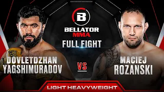 Dovletdzhan Yashimuradov vs Maciej Rozanski | Bellator 300 Full Fight