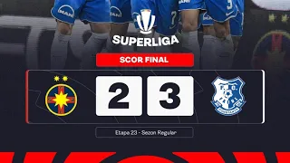 REZUMAT | FCSB - Farul 2-3 | Meciul anului in Superliga cu 2 goluri marcate de Farul in prelungiri