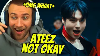 OMG!! ATEEZ(에이티즈) - 'NOT OKAY' Official MV - REACTION