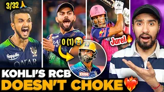 RCB's CURSE is BROKEN: Harshal Patel LAST OVER 🔥 | KOHLI golden DUCK 😭  | RCB vs RR
