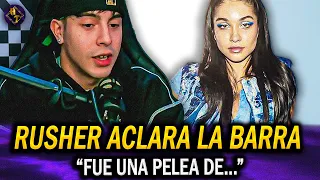 "Donde hubo fuego..." RUSHER KING aclaró la BARRA "para" MARIA BECERRA