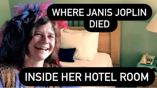 INSIDE Janis Joplin’s Hotel Room in Hollywood Where She Died | Highland Gardens Hotel