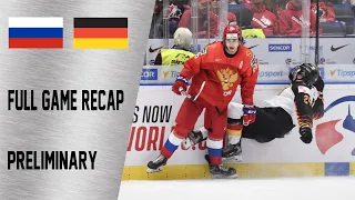 Russia vs Germany Full Game Highlights | December 31, WJC 2020