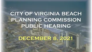 Planning Commission - 12/08/2021