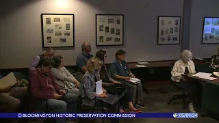 Bloomington Historic Preservation Commission, May 9, 2024