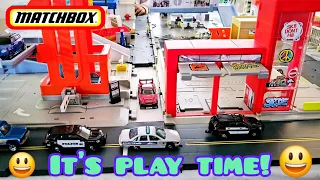 Our Matchbox Action Drivers city is GROWING!!! super Fun Playtime with my Kids and Hotwheels