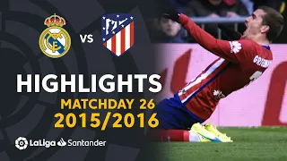 Highlights Real Madrid vs Atlético de Madrid (0-1) Matchday 26 2015/2016