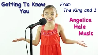 Angelica Hale Singing "Getting To Know You" from The King and I (6 Years Old)