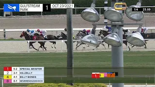 Gulfstream Park Carrera 1 - 23 de Octubre 2021