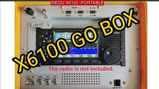 XIEGU X6100 , ICOM 705,ELKRAFT - PORTABLE , GO BOX