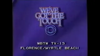 CBS/WBTW commercials, 4/18/1985