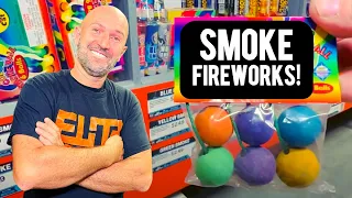 Testing Smoke Bomb Fireworks w/ Sule!