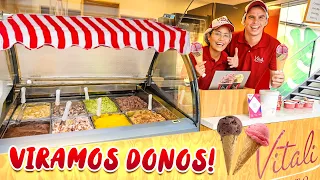 VIRAMOS DONOS DE UMA SORVETERIA PROFISSIONAL! - MUITO INCRÍVEL