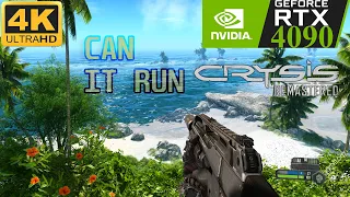 RTX 4090 But can it run Crysis Remastered|