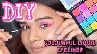 DIY NEON / ANY COLOR LIQUID EYELINER IN 3 STEPS