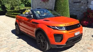 RANGE ROVER EVOQUE CONVERTIBLE 2016 2.0 l. HSE Si4 Dynamic Test & Review in GENEVA