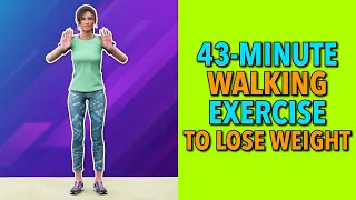 43-Minute Walking Exercise To Lose Weight Fast At Home