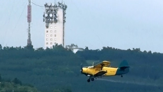 PZL-Mielec An-2 mosquito control at Budaörs, Hungary
