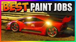 GTA 5 Online - Best RARE Paint Jobs & SEXY Car Color Schemes - Chrome Red Ruby! (GTA 5 Paint Jobs)