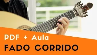 Fado Corrido / PDF + Aula / Guitarra Portuguesa