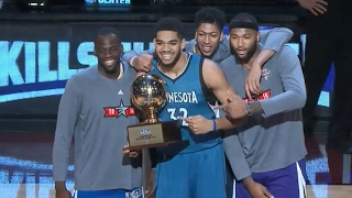 NBA Big Men Win Skills Challenge in Back-to-Back Years! | 02.18.17