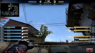 S1mple POV (Na`Vi)(32-17) vs Heroic - inferno / DreamHack Masters Spring 2021