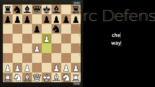 Pirc Defense - Checkmate in new way at end game - Chess #chess #chessgame