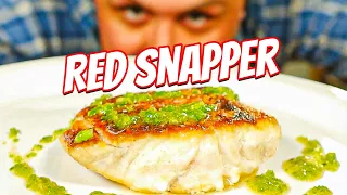 This Sauce Was Perfect With Red Snapper