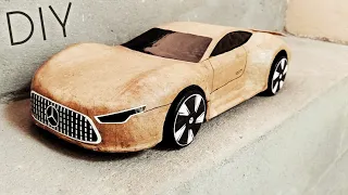 How to Make A Car | Mercedes-Benz AMG Vision Gran | Cradboard Craft RC car | DIY RC car