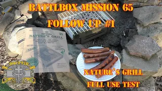 BattlBox Mission 65 Follow Up #1 - Nature's Grill's Full Use Test