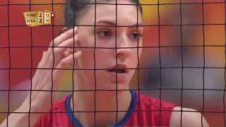 Tijana Boskovic | 2018.10.20 FIVB World Championship Final | Serbia vs Italy (24-18)