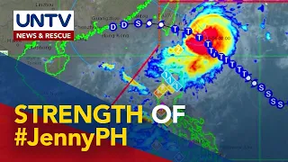 Typhoon #JennyPH maintains strength as it moves closer to extreme northern Luzon