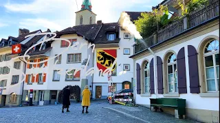 Autumn Bern is Beautiful! 🍁Walking in Bern🇨🇭Switzerland [4K]