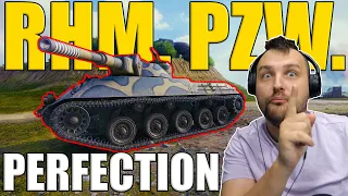 This is What I Call PERFECTION: Gaming with Rhm. Pzw. in World of Tanks!!