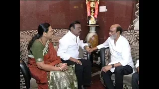 Rajinikanth Vijayakanth Meet ரஜினிகாந்த் விஜயகாந்த சந்திப்பு