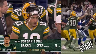 Jordan Love 'COOKED' Cowboys Defense (PERFECT PASSER RATING) 😳 Packers vs Cowboys 2023 Highlights